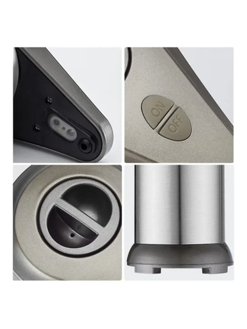 Automatic Touchless Stainless Steel Infrared Induction Soap Dispenser Bathroom